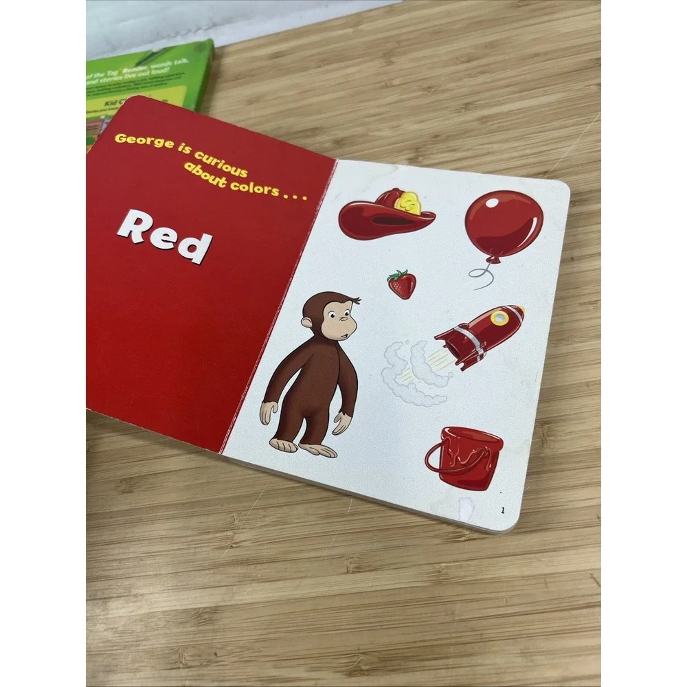 LeapFrog‎ TAG Book Lot – Fancy Nancy & Curious George (2 Books)